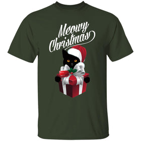 Buy forest Ugly christmas Meowy T-shirts &amp; Hoodie