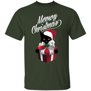 Buy forest Ugly christmas Meowy T-shirts &amp; Hoodie