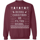 Merry Christmas Ya Filthy Animal, Ugly Sweaters-4