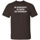 On Wednesdays We Smash the Patriarchy T-Shirt-3