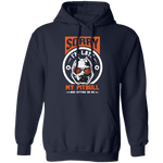 Pitbull_G185 Pullover Hoodie 8 oz. CustomCat