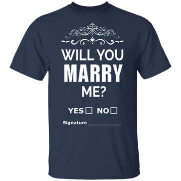 Will you marry me? T-shirts & Hoodie - 0