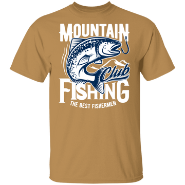 Buy old-gold Mountain Fishing T-shirts &amp; Hoodie