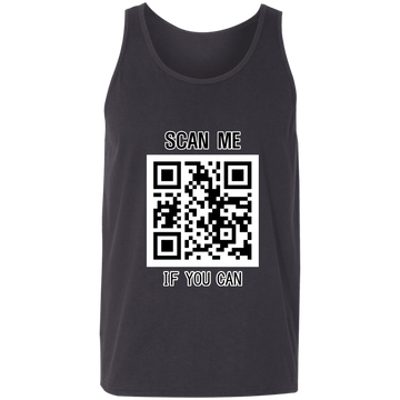 Buy dark-grey Scan me if you can T-shrits &amp; Tank top