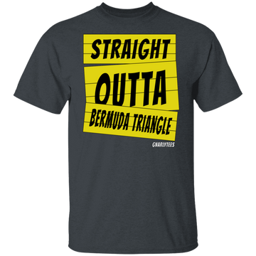 Buy dark-heather Straight outta Bermuda Triangle T-Shirt &amp; Hoodie