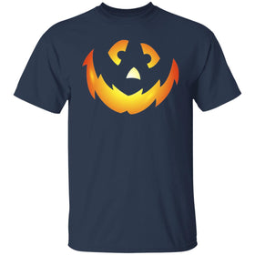 Buy navy Halloween Pumpkin T-shirts &amp; Hoodie