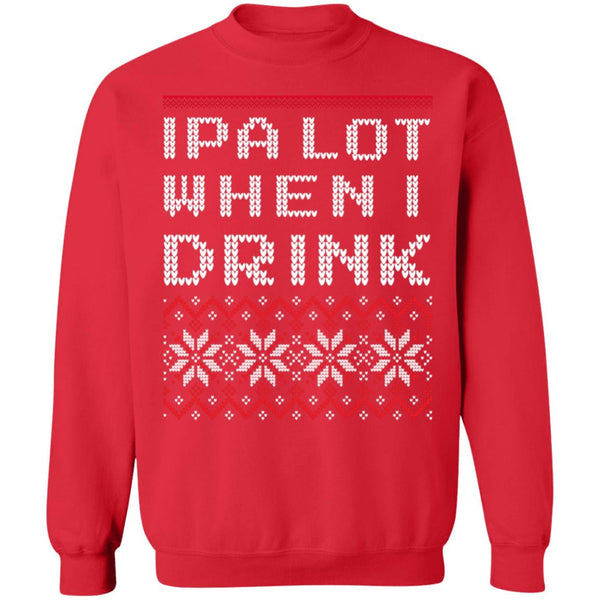 IPA LOVE UGLY FUNNY SWEATER
