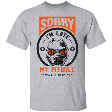 Pitbull_G500 5.3 oz. T-Shirt CustomCat