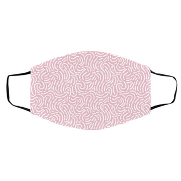 Buy pink Pattern Fashion Face Mask