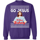 Go Jesus Ugly Christmas Sweater-7