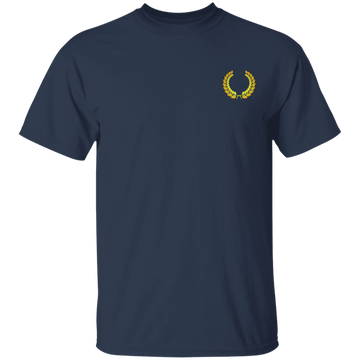 Buy navy Floral Laurel Wreath T-Shirt &amp; Hoodie