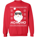 funny HO! Ugly christmas sweater-3