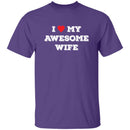 i love awesome my wife  Funny T-shirts & Hoodie-6
