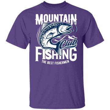 Buy purple Mountain Fishing T-shirts &amp; Hoodie