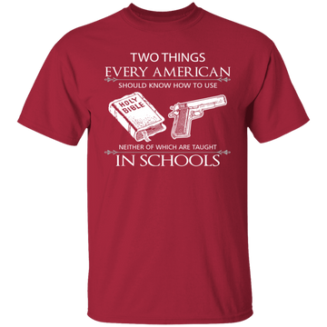 Buy cardinal Two Things Every American T-Shirt &amp; Hoodie