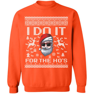 Buy orange Do it for the Hos Ugly christmas sweater
