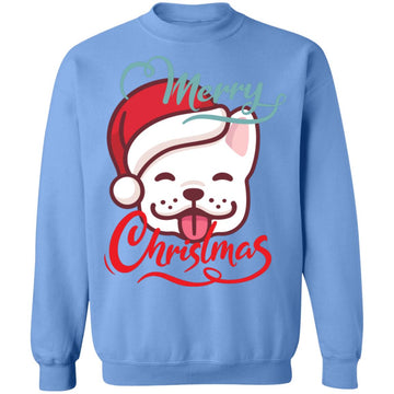 Buy carolina-blue Dog Ugly Christmas Sweater