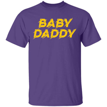 Buy purple Baby Daddy T-shirts &amp; Hoodie