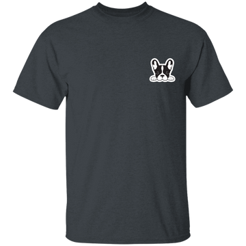 Buy dark-heather French Bulldog logo T-shirts &amp; Hoodie