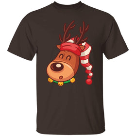 Buy dark-chocolate Ugly Christmas Classic Rudolph  T-shirts &amp; Hoodie