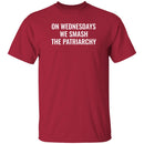 On Wednesdays We Smash the Patriarchy T-Shirt-2