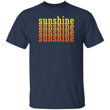 Buy navy Sunshine Vintage Style Retro T-shirts &amp; Hoodie