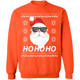 Buy orange funny HO! Ugly christmas sweater