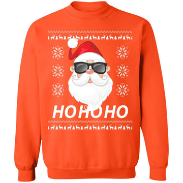 Buy orange funny HO! Ugly christmas sweater