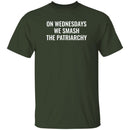 On Wednesdays We Smash the Patriarchy T-Shirt-5