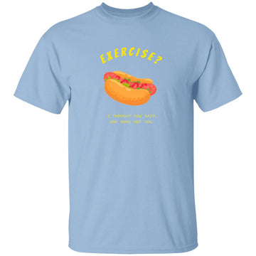 Exercise I thought you said One more Hot Dog - 0