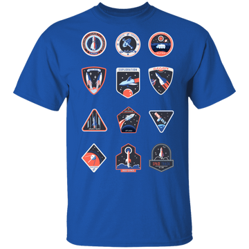 Buy royal Space Sticker T-shirts &amp; Hoodie