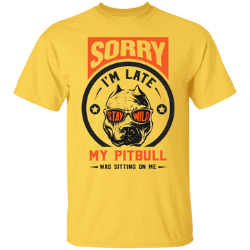 Pitbull_G500 5.3 oz. T-Shirt CustomCat