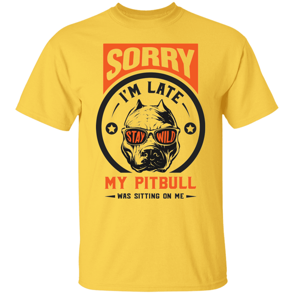 Pitbull_G500 5.3 oz. T-Shirt CustomCat