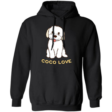 Buy black COCO LOVE-G185 Pullover Hoodie 8 oz.