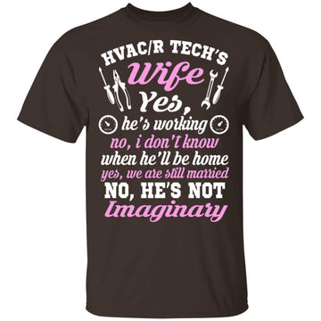 Buy dark-chocolate HVAC/R Tech Wife T-shirts &amp; Hoodie