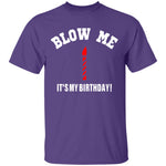 Blow Me It's My Birthday T-Shirt