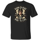 Monkey motorcycle ride Funny T-shirts & Hoodie-1