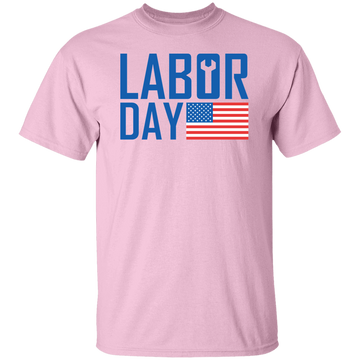 Buy light-pink Happy Labor day T-shirts &amp; Hoodie