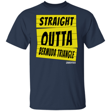 Buy navy Straight outta Bermuda Triangle T-Shirt &amp; Hoodie