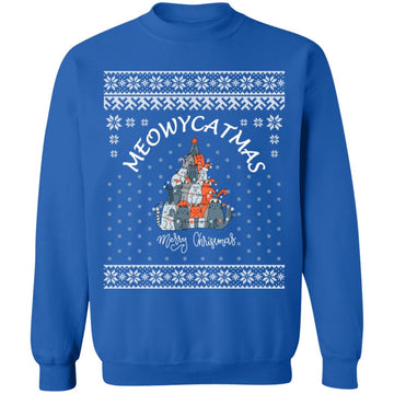 Buy royal Meowy Ugly Catmas Christmas Sweater