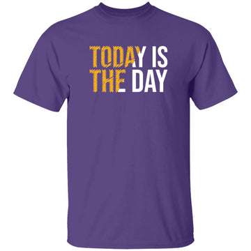 Buy purple Today is the day T-shirts &amp; Hoodie