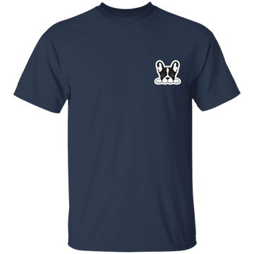 Buy navy French Bulldog logo T-shirts &amp; Hoodie