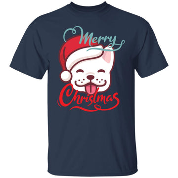 Buy navy Merry Christmas Dog shirts &amp; Hoodie