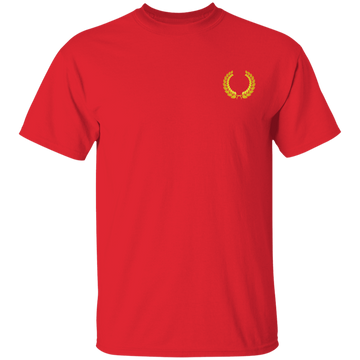 Buy red Floral Laurel Wreath T-Shirt &amp; Hoodie