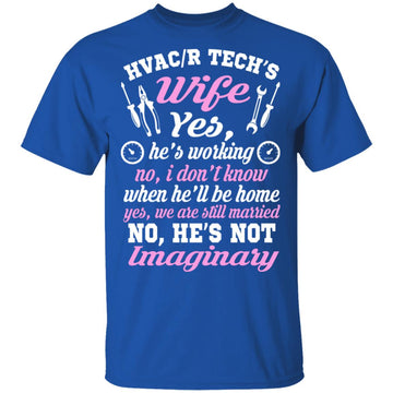 Buy royal HVAC/R Tech Wife T-shirts &amp; Hoodie