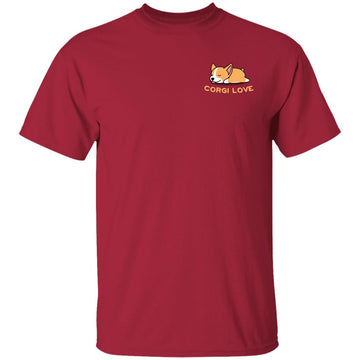 Buy cardinal Corgi love T-shirts &amp; Hoodie