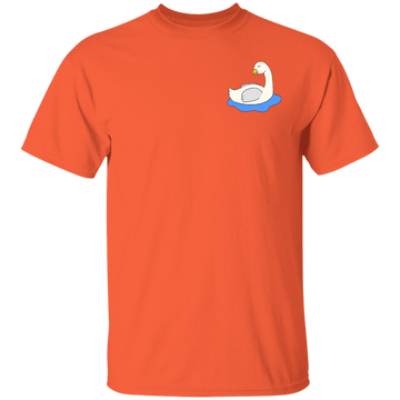 Buy orange DUCK T-SHIRTS
