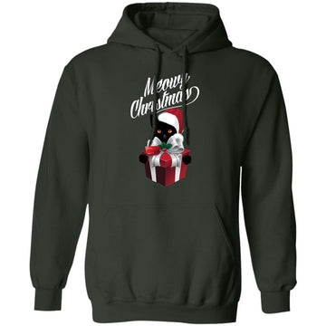 Buy forest-green Ugly christmas Meowy T-shirts &amp; Hoodie