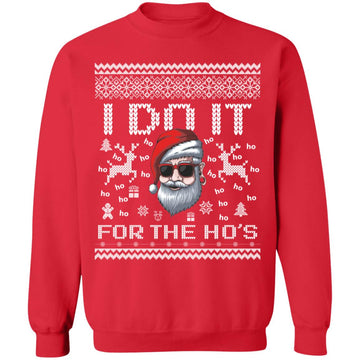 Buy red Do it for the Hos Ugly christmas sweater
