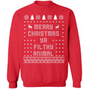 Merry Christmas Ya Filthy Animal, Ugly Sweaters-1